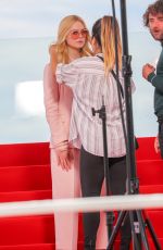 ELLE FANNING Arrives at Martinez Hotel in Cannes 05/15/2019