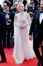 ELLE FANNING at 72nd Annual Cannes Film Festival Closing Ceremony 05/25/2019