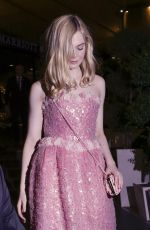 ELLE FANNING at Chanel Party at 2019 Cannes Film Festival 05/22/2019