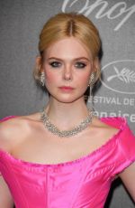 ELLE FANNING at Chopard Party at 2019 Cannes Film Festival 05/17/2019