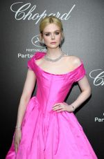 ELLE FANNING at Chopard Party at 2019 Cannes Film Festival 05/17/2019