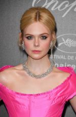 ELLE FANNING at Chopard Party at 2019 Cannes Film Festival 05/17/2019