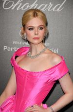 ELLE FANNING at Chopard Party at 2019 Cannes Film Festival 05/17/2019