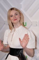 ELLE FANNING at Hulu 2019 Upfront Presentation in New York 05/01/2019