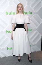 ELLE FANNING at Hulu 2019 Upfront Presentation in New York 05/01/2019