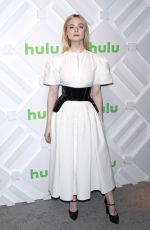 ELLE FANNING at Hulu 2019 Upfront Presentation in New York 05/01/2019