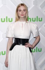 ELLE FANNING at Hulu 2019 Upfront Presentation in New York 05/01/2019