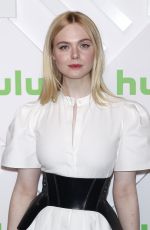 ELLE FANNING at Hulu 2019 Upfront Presentation in New York 05/01/2019