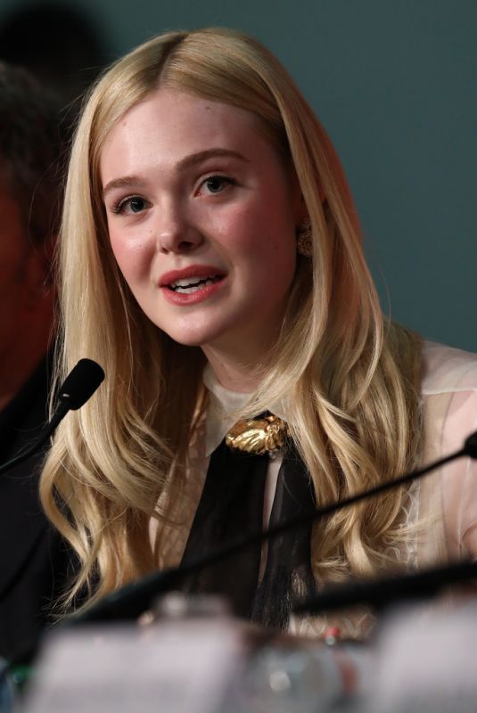 ELLE FANNING at Jury Press Conference at Cannes Film Festival 05/14/2019