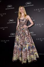 ELLE FANNING at Kering Women in Motion Awards at Cannes Film Festival 05/19/2019