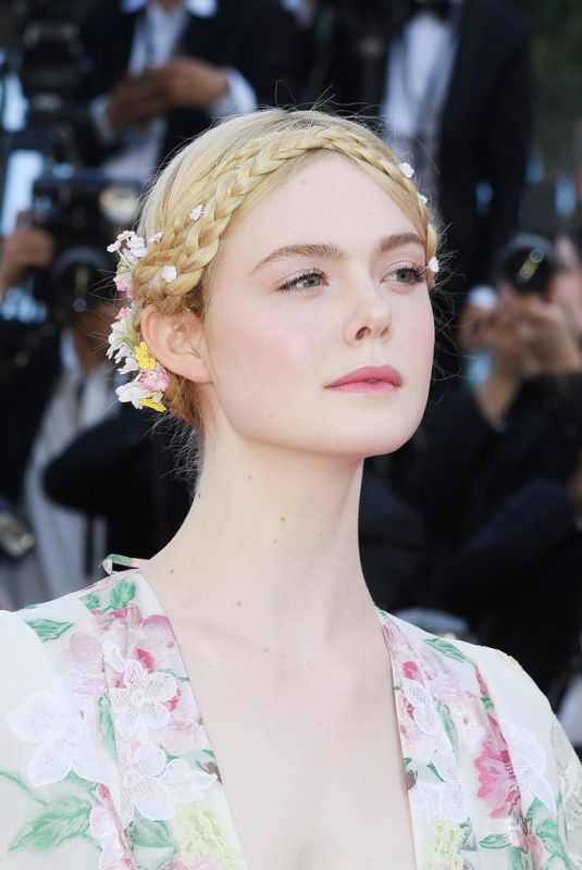 ELLE FANNING at Les Miserables Screening at 2019 Cannes Film Festival 05/15/2019