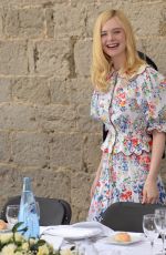 ELLE FANNING at Mayor