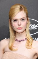 ELLE FANNING at Official Trophee Chopard Dinner at Cannes Film Festival 05/20/2019