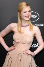 ELLE FANNING at Official Trophee Chopard Dinner at Cannes Film Festival 05/20/2019