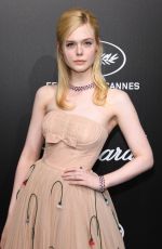 ELLE FANNING at Official Trophee Chopard Dinner at Cannes Film Festival 05/20/2019