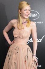 ELLE FANNING at Official Trophee Chopard Dinner at Cannes Film Festival 05/20/2019