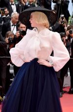 ELLE FANNING at Once Upon a Time in Hollywood Screening at Cannes Film Festival 05/21/2019