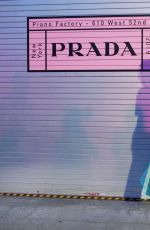 ELLE FANNING at Prada Resort 2020 Fashion Show in New York 05/02/2019
