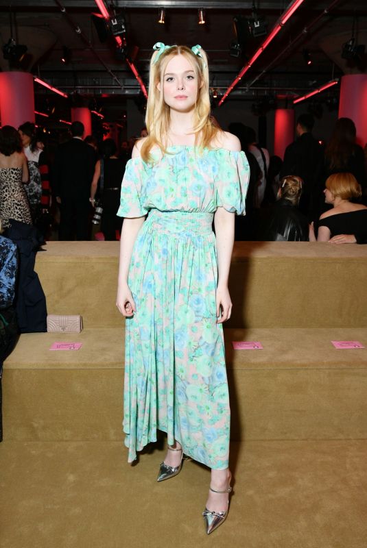 ELLE FANNING at Prada Resort 2020 Fashion Show in New York 05/02/2019