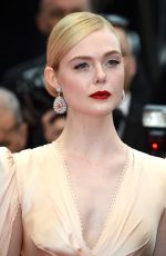 ELLE FANNING at The Dead Don