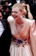ELLE FANNING at The Dead Don