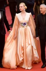 ELLE FANNING at The Dead Don