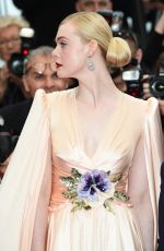 ELLE FANNING at The Dead Don
