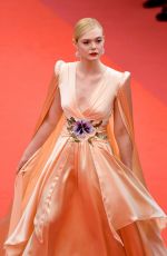 ELLE FANNING at The Dead Don