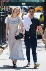 ELLE FANNING Out and About in New Yor 05/02/2019