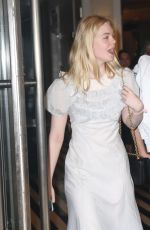 ELLE FANNING Out and About in New Yor 05/02/2019
