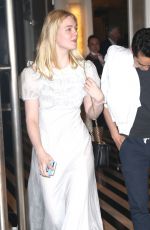 ELLE FANNING Out and About in New Yor 05/02/2019