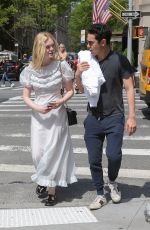 ELLE FANNING Out and About in New Yor 05/02/2019