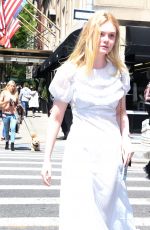 ELLE FANNING Out and About in New Yor 05/02/2019