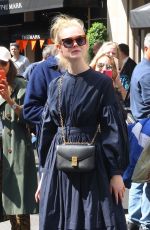 ELLE FANNING Out and About in New Yor 05/04/2019