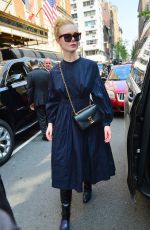 ELLE FANNING Out and About in New Yor 05/04/2019