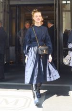ELLE FANNING Out and About in New Yor 05/04/2019