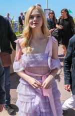 ELLE FANNING Out at 72nd Annual Cannes Film Festival 05/14/2019
