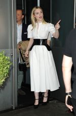 ELLE FANNING Out at Tribeca Film Festival 05/01/2019