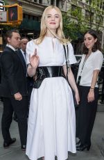 ELLE FANNING Out at Tribeca Film Festival 05/01/2019