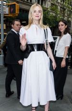 ELLE FANNING Out at Tribeca Film Festival 05/01/2019