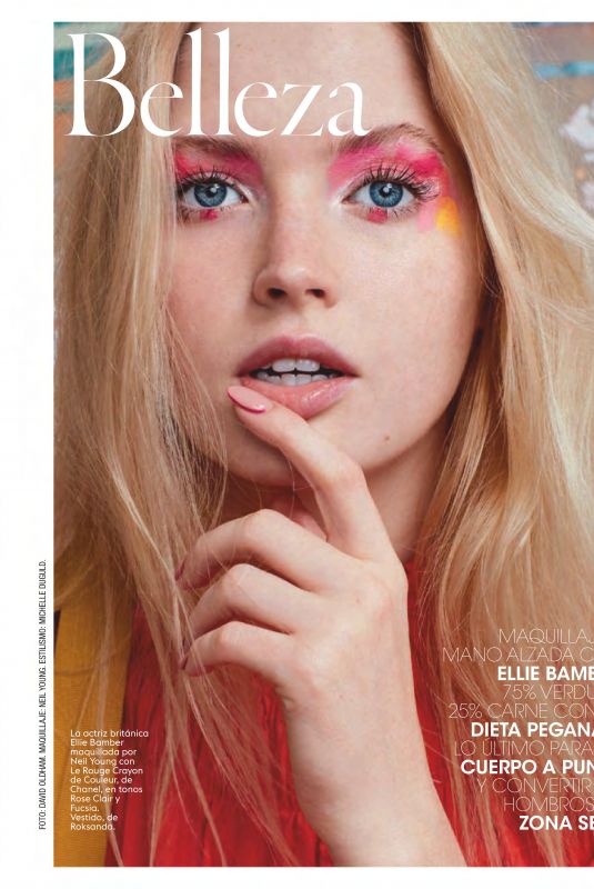 ELLIE BAMBER in Glamour Magazine, Spain June 2019