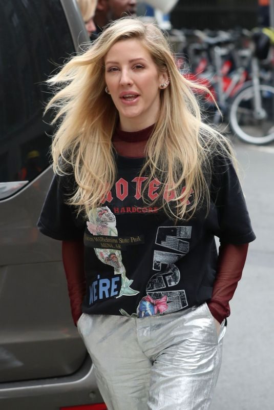 ELLIE GOULDING at Kiss Radio in London 05/09/2019