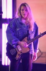 ELLIE GOULDING at Sound Checks at One Show in London 05/10/2019