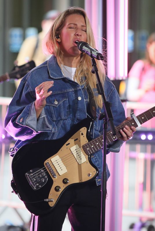 ELLIE GOULDING at Sound Checks at One Show in London 05/10/2019