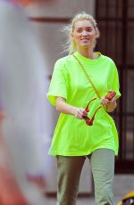 ELSA HISK Shopping at Balenciaga in New York 05/27/2019