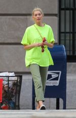 ELSA HISK Shopping at Balenciaga in New York 05/27/2019