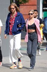 ELSA HOSK and Tom Daly Out in New York 05/09/2019
