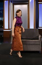 EMILIA CLARKE at Jimmy Kimmel Live 05/01/2019
