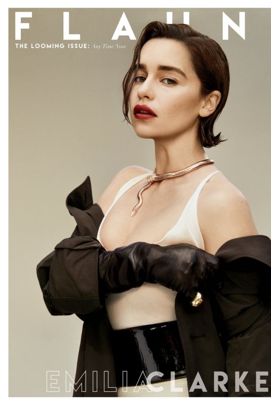 EMILIA CLARKE for Flaunt Magazine, Issue 166