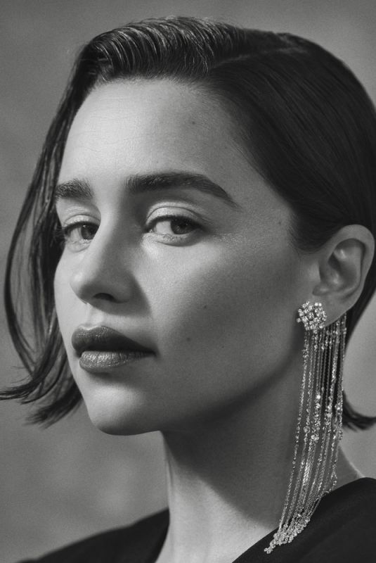 EMILIA CLARKE in Flaunt Magazine, 2019